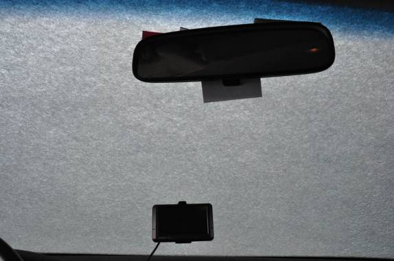 Vidro da Fiona coberto de neve em Susanville, na Sierra Nevada, Califórnoa, nos Estados Unidos